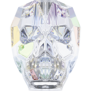 Skull Bead Crystal AB (l'unité)