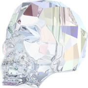 Skull Bead Crystal AB (l'unité)