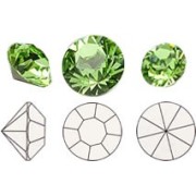 Chatons Peridot PP3-SS0 1mm (50pcs)