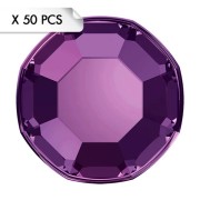 Mini Strass SS3 Amethyste (50pcs)