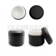Pot Rond Noir Mat 6gr