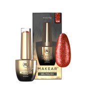 Gel Polish Premium Glitter S39 Kiss Me Makear//