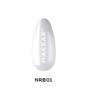 Nude Rubber Base White NRB01 8ml Makear