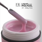 Liquid Polygel 07 Milky Pink 15ml (pot) Framenails