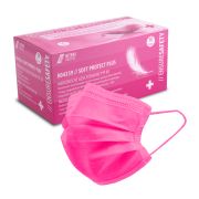 Masques Protection Pink (Fuchsia) 4 Plis (x50)