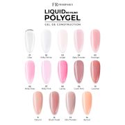 Liquid Polygel 02 Milky White 15ml (pot) Framenails