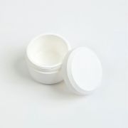 Pot Rond Blanc Mat (5gr)