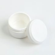 Pot Rond Blanc Mat (15gr)