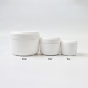 Pot Rond Blanc Mat (15gr)