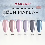 Kit Gel Polish Regular Denimakear Makear