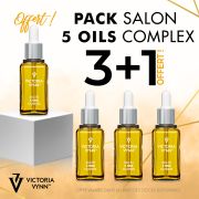 Pack 5 Oils Complex VV 3+1 Offert 30ml