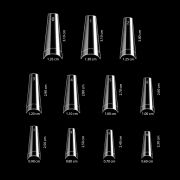 Coffin Tips Clear (sachet 550pcs)