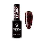 Gel Polish 482 Red Marble