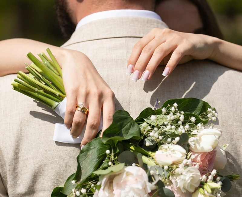 ongles mariages naturels