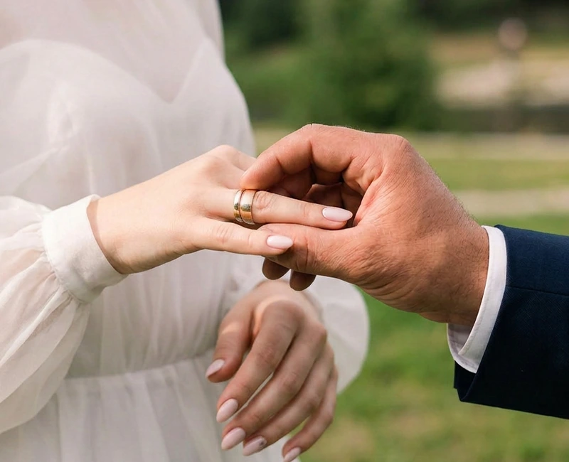 mariage focus ongles