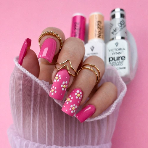 Étapes du nail art floral etapes nail art fleurs dotting tool ongles tutoriel